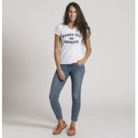 Camiseta Nox Mujer Basic Blanco