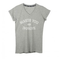 Camiseta Nox Mujer Basic Gris Vigore