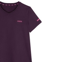 Camiseta Nox Pro Morado Oscuro Mujer