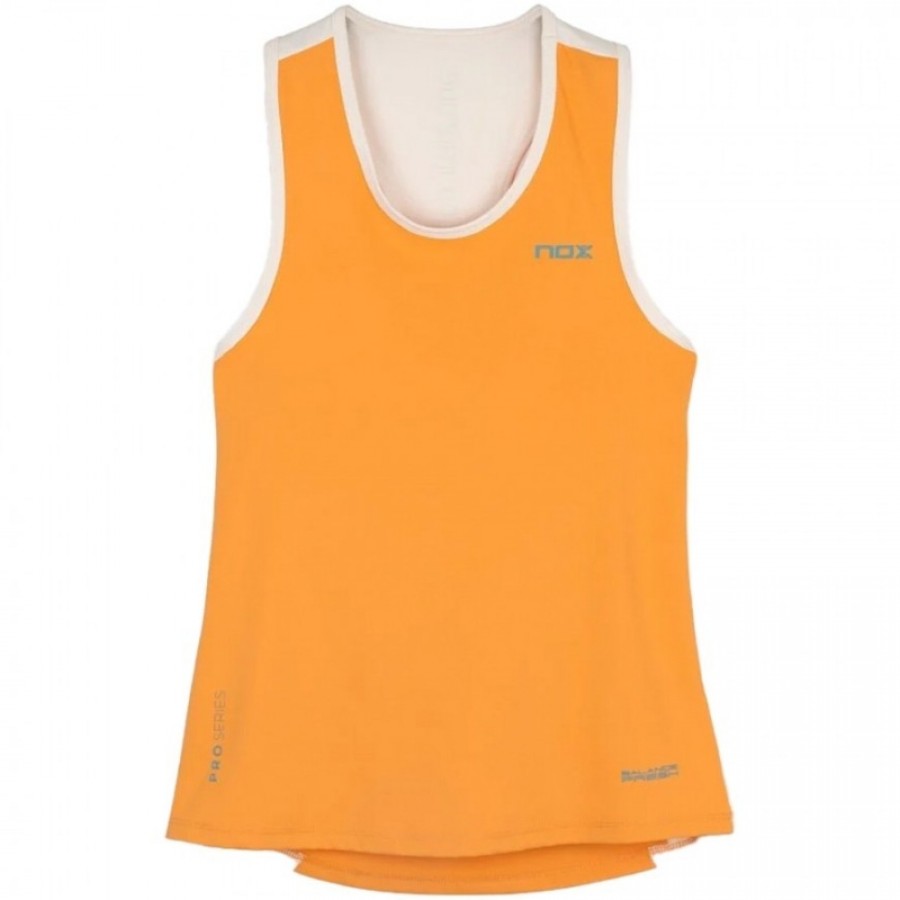 Camiseta Nox Pro Naranja Degradado Mujer