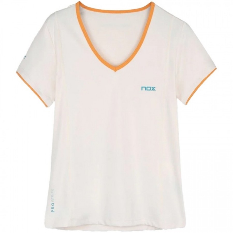 Camiseta Nox Pro Vainilla Mujer