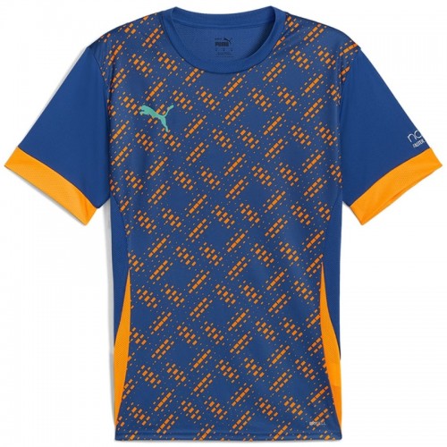 Camiseta Puma Individual Azul Naranja