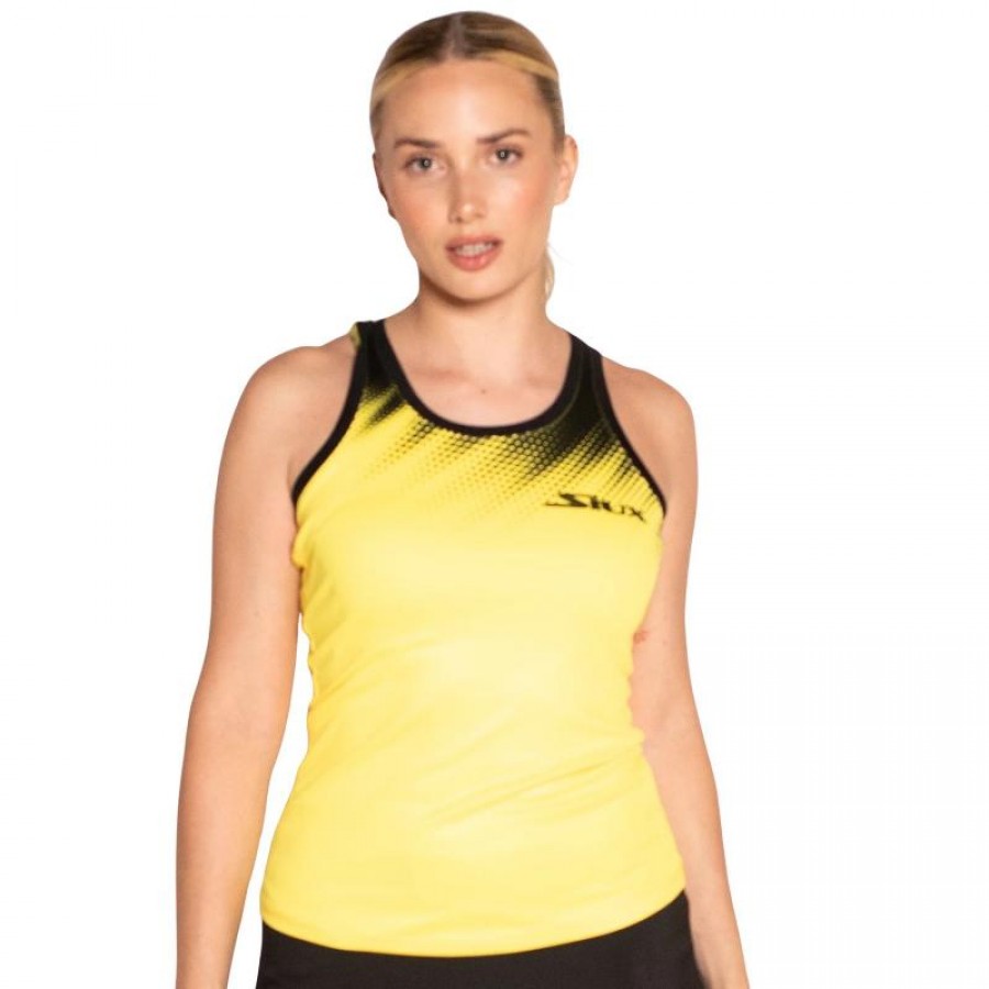 Camiseta Siux Strike Amarillo Mujer