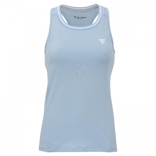 Camiseta Tecnifibre Team Tech Azul Glaciar Mujer