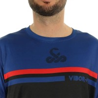 Camiseta Vibora Hydra Pro Azul Negro