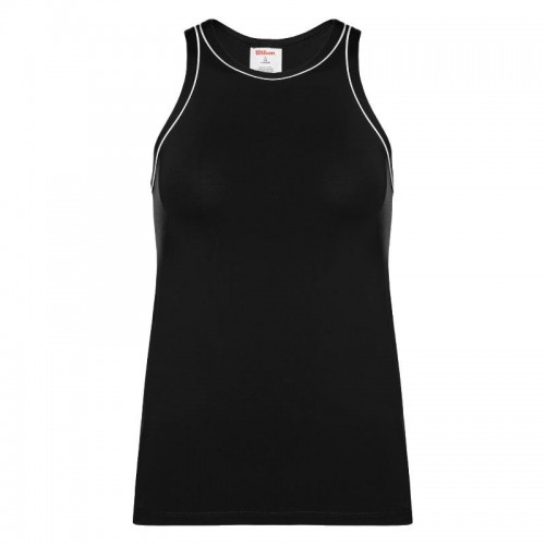 Camiseta Wilson Team Negro Mujer