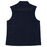 Chaleco Lacoste Regular Fit Azul Marino Mujer