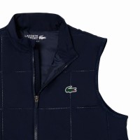 Chaleco Lacoste Regular Fit Azul Marino Mujer