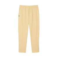 Agasalho amarelo de tênis Lacoste Novak Djokovic