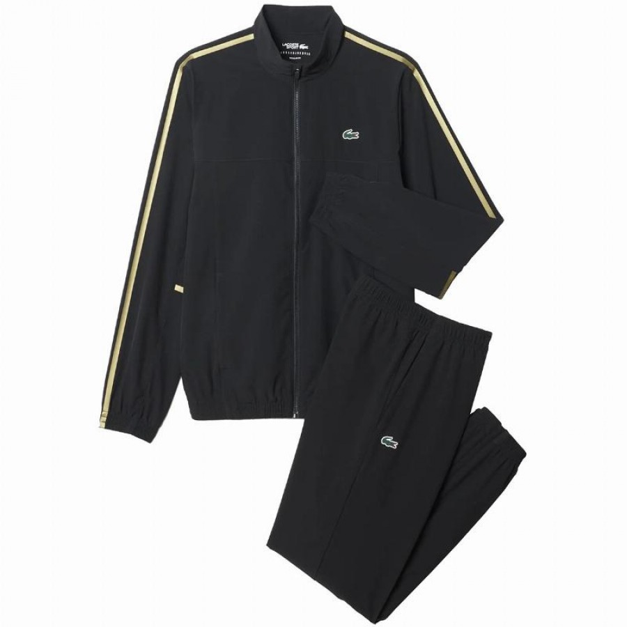 Chandal Lacoste Novak Djokovic Tenis Negro