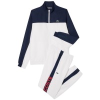 Chandal Lacoste Sport Blanco Azul Marino