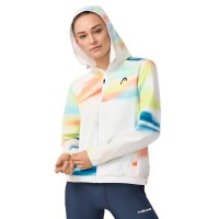 Chaqueta Head Blur Print Mujer