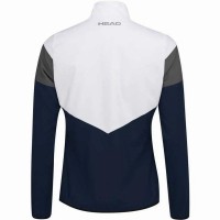 Chaqueta Head Club 22 Azul Marino Blanco Mujer