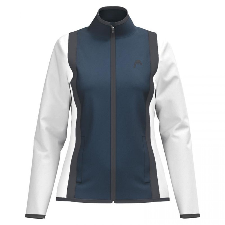 Chaqueta Head Club 25 Azul Marino Blanco Mujer