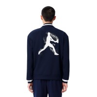 Lacoste Novak Djokovic Navy Blue Jacket