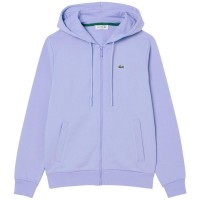 Chaqueta Lacoste Sport Algodon Azul Violeta Mujer