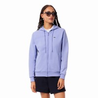 Chaqueta Lacoste Sport Algodon Azul Violeta Mujer