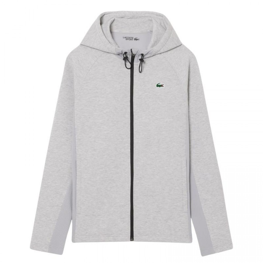 Chaqueta Lacoste Sport Gris Claro