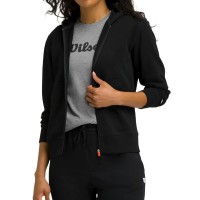 Wilson Team Jacket Zip Femmes noires