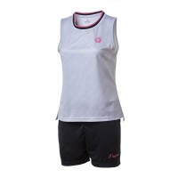 Conjunto JHayber Play Gris Negro Mujer