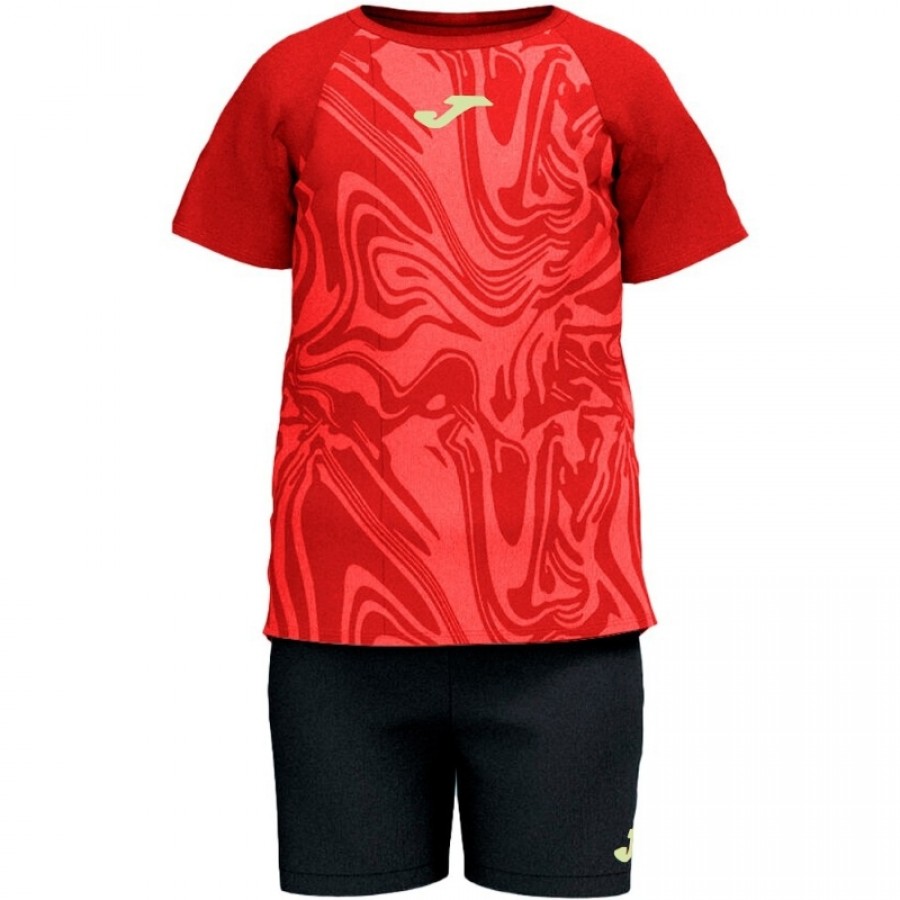 Conjunto Joma Camp Coral Negro Junior