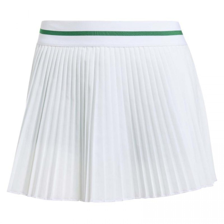 Falda Adidas Originals Pro London Pleated Blanco