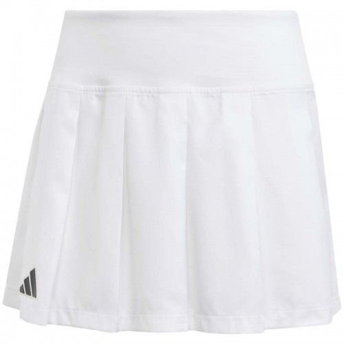 Adidas Pleated Aeroready Pro Black White Skirt