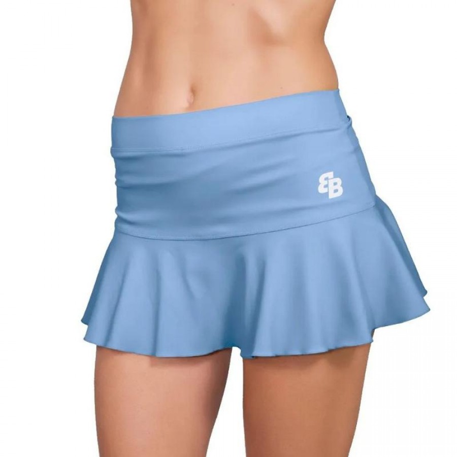Falda BB Basica Azul Retro