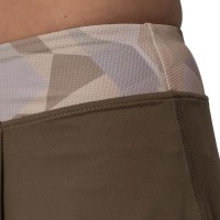 Falda Bidi Badu Paris Printed Wavy Marron Beige