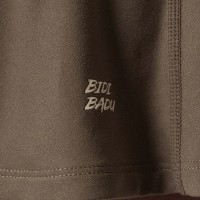 Falda Bidi Badu Paris Printed Wavy Marron Beige