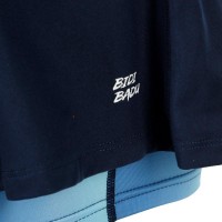 Falda Bidi Badu Spectrum Printed Wavy Azul Oscuro Aqua