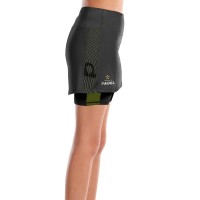 Falda Bullpadel Premier Padel Portoa Negro Junior