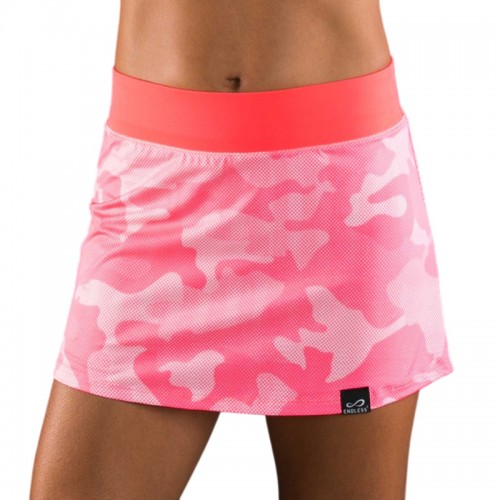 Falda Endless Minimal Print Camuflaje Rosa