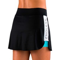 Falda Endless Slam Negro Azul