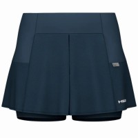 Falda Head Performance Azul Marino Plata