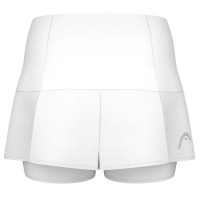 Falda Head Performance Blanco Plata