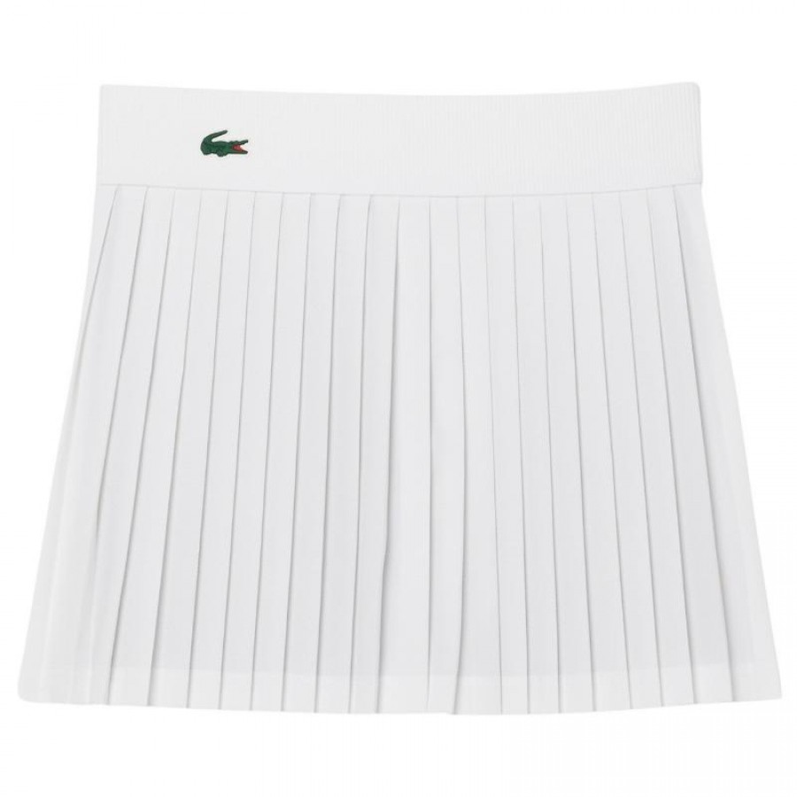 Falda Lacoste Ultra Dry Blanco