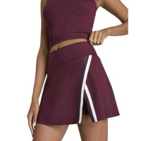 Falda Wilson Slice Granate Azul Marino