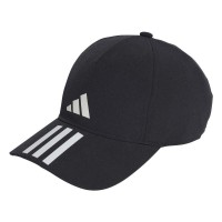 Adidas Aeroready Baseball 3 Band Cap Black White PADELPOINT Adidas Aeroready Baseball 3 Band Cap Black White