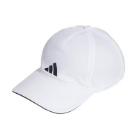 Adidas Aeroready BaseBall Cap White Black PADELPOINT Adidas Aeroready BaseBall Cap White Black