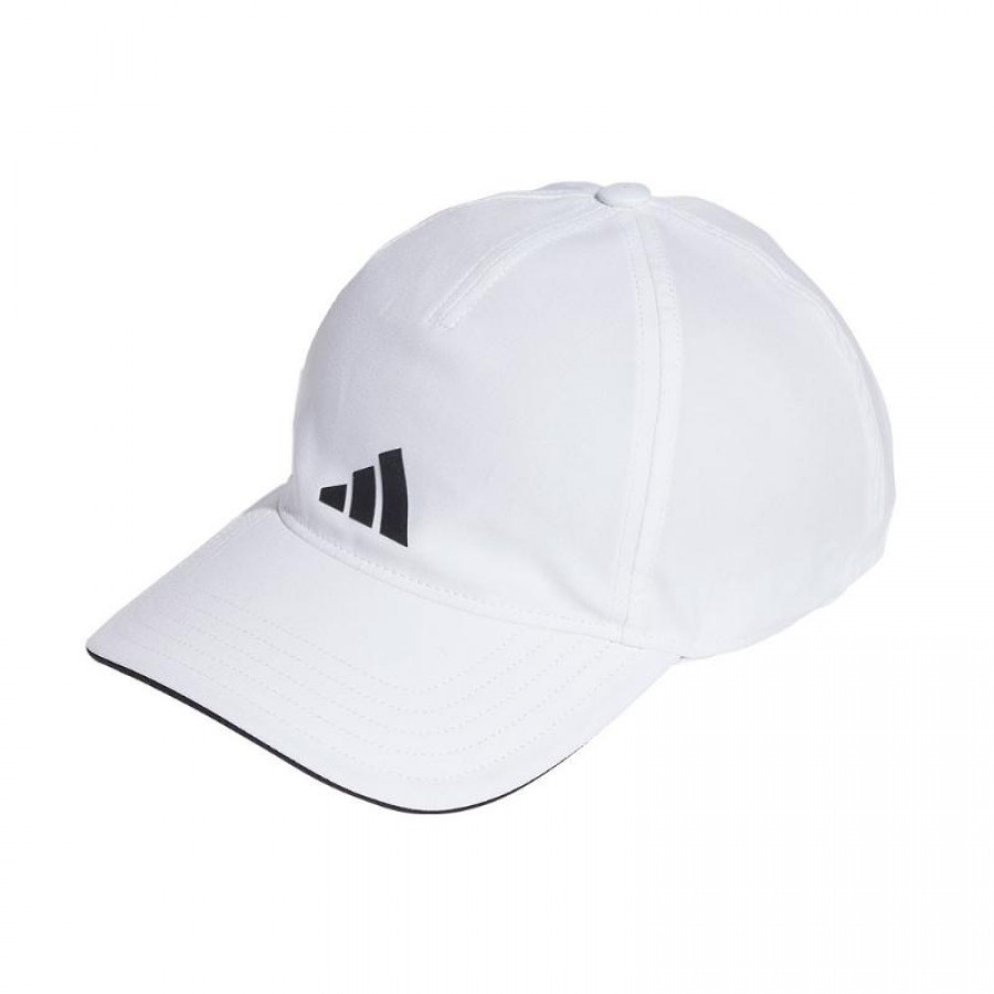 Adidas Aeroready BaseBall Cap White Black PADELPOINT Adidas Aeroready BaseBall Cap White Black