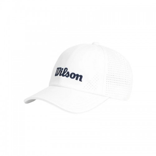 Gorra Wilson Blanco Azul Marino Perfurado Ativo