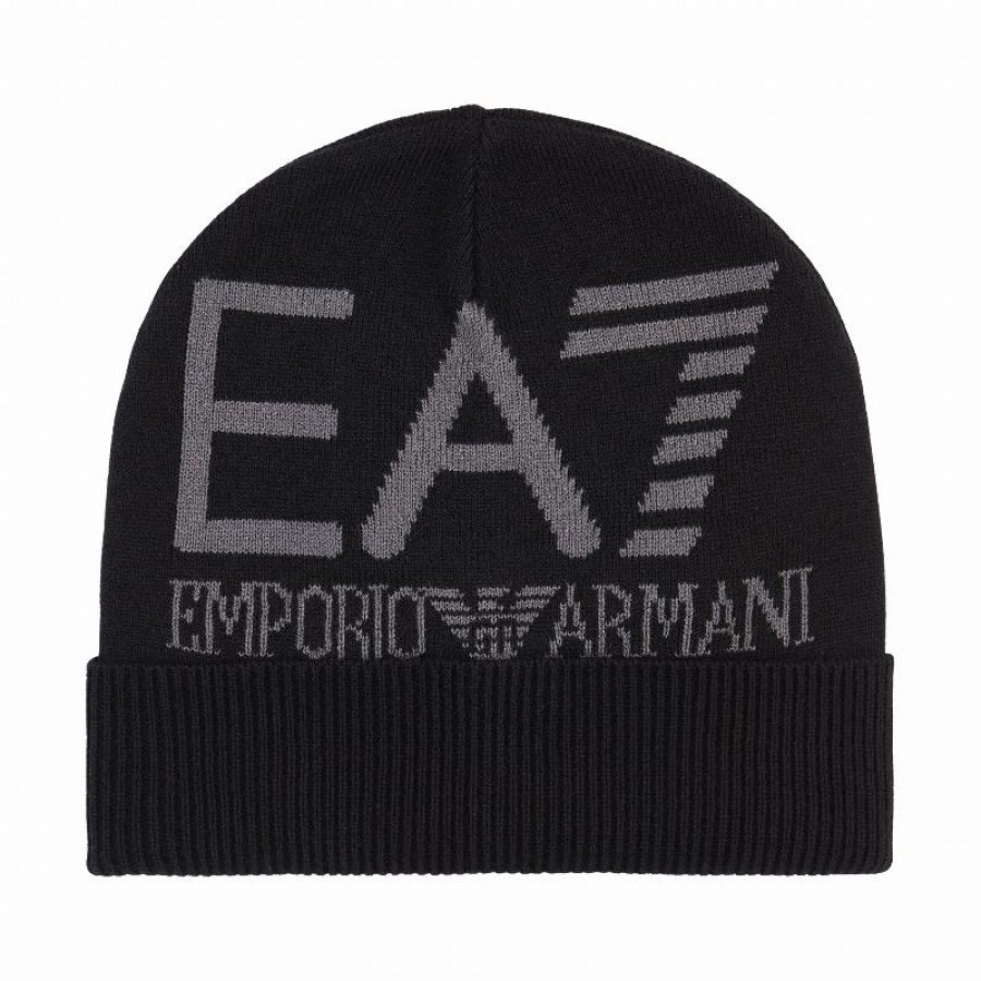 Gorro Armani EA7 Beanie Negro Gris