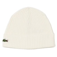 Gorro Lacoste Lana Blanco