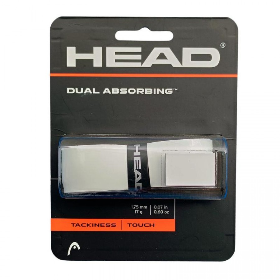 Grip Reemplazo Head Dual Absorbing Blanco
