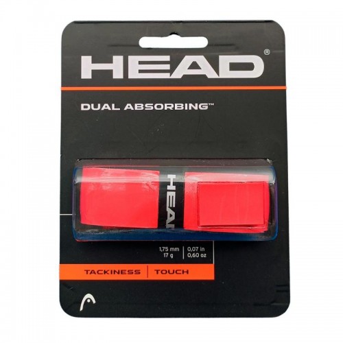 Grip Reemplazo Head Dual Absorbing Rojo