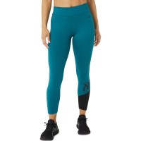 Asics Tiger Meshes 7/8 Black Pine Green Performance PADELPOINT Asics Tiger Meshes 7/8 Black Pine Green Performance