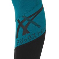 Asics Tiger Meshes 7/8 Black Pine Green Performance PADELPOINT Asics Tiger Meshes 7/8 Black Pine Green Performance