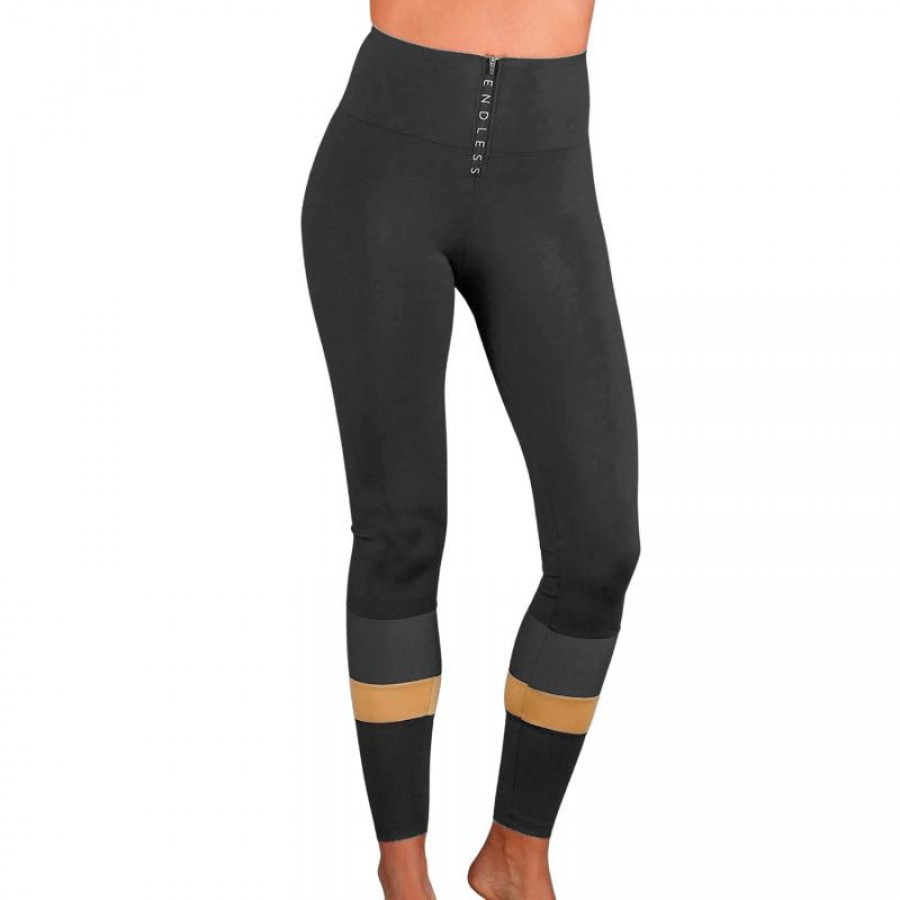 Mallas Endless Zip Negro