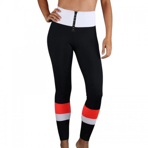 Mallas Endless Zip Negro Rubi